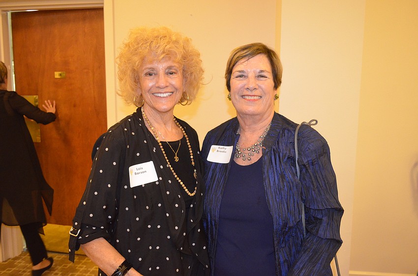 Lois Barson and Kathy Brooks
