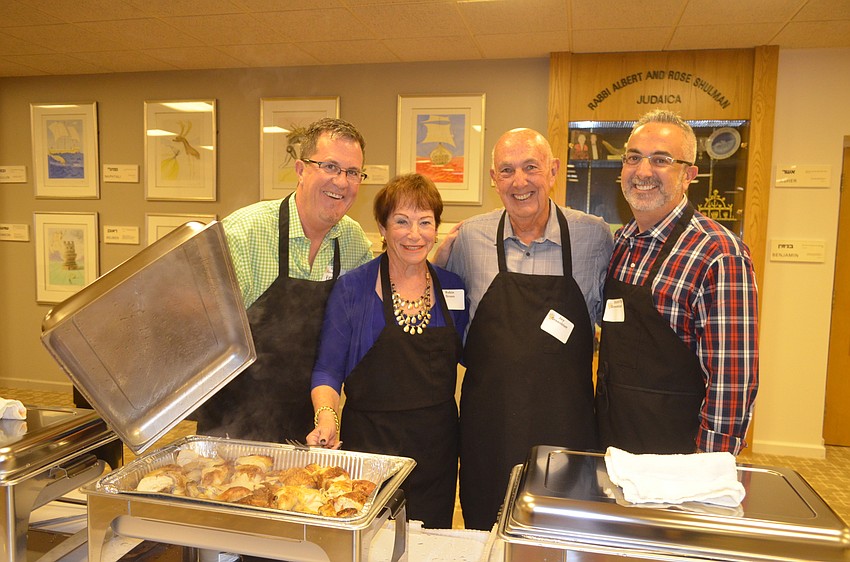Peter Walsh, Robin Green and Jay and Ken Greenblatt
