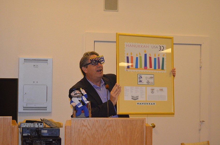 Rabbi Jonathan Katz speaks about Hanukkah in the U.S.