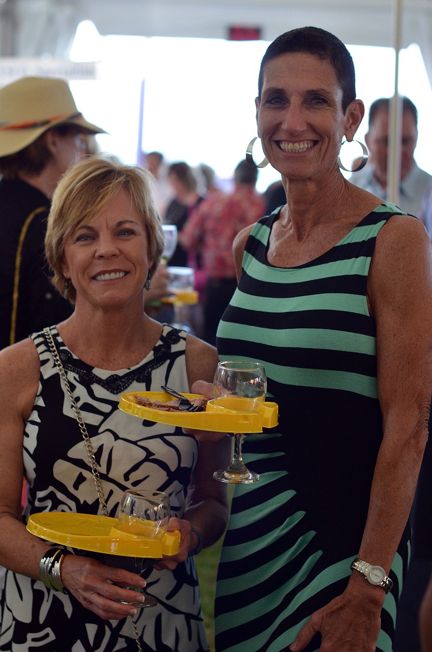 Lisa West and Tina Pontoni