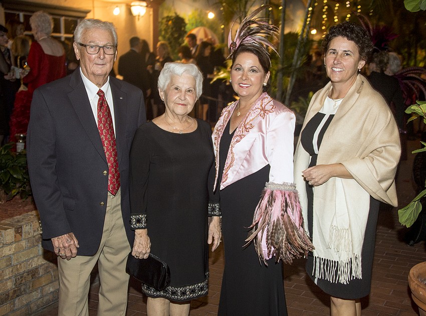 Roy and Patricia Jones with Kathy Coffey and Leslie East