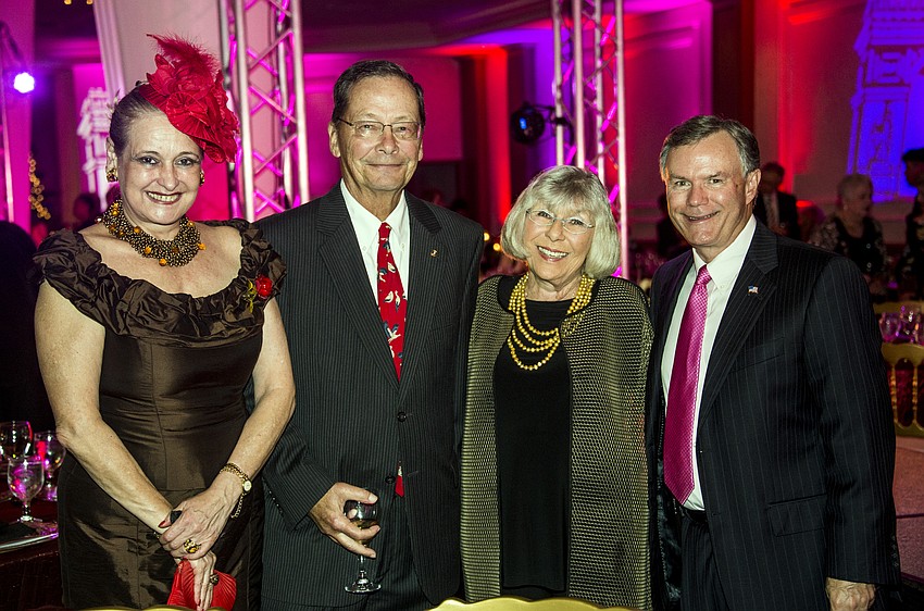 Flora Major, Steve Wilberding, Gerri Aaron and Jay Brady