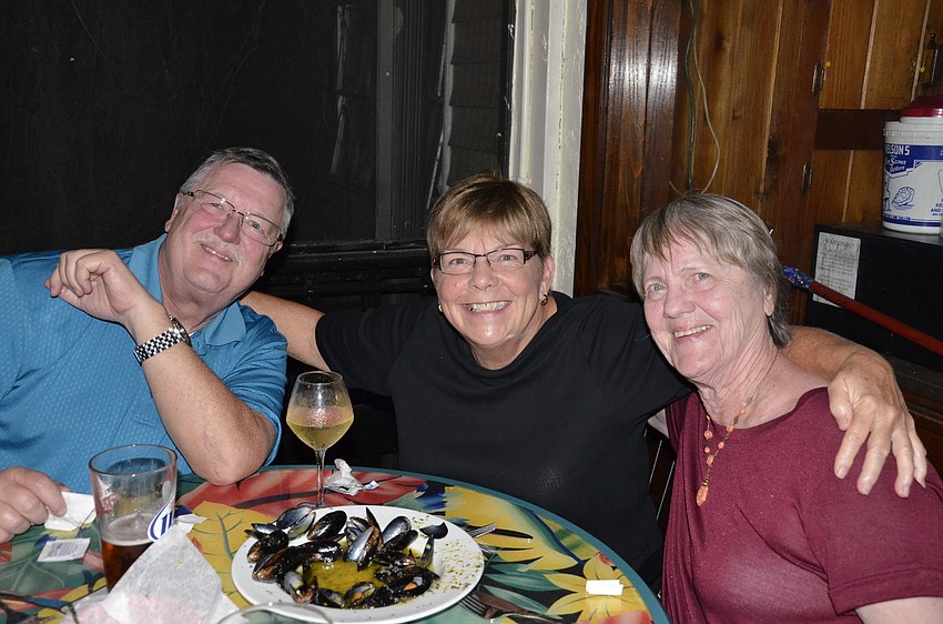 Central Park residents Don and Lynda Zetzlemoyer and Nancy Patek of Michigan