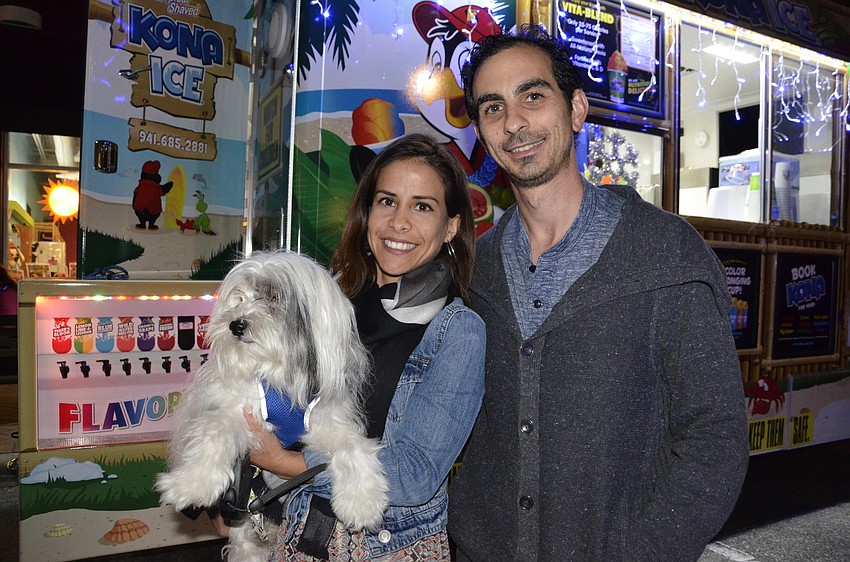 Lakewood Ranch residents Giuliana and Ben Cohen with Charlie