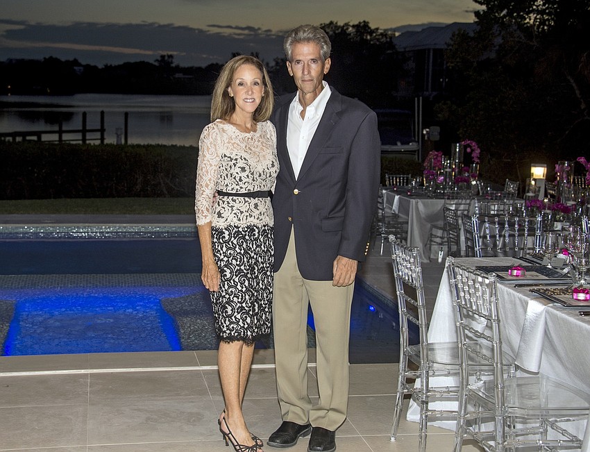 Hosts Deb and Larry Kabinoff