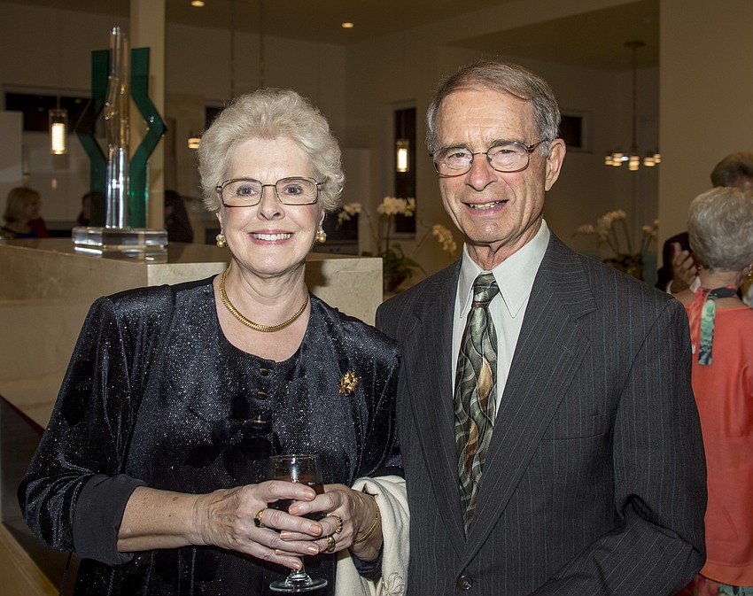 Joanna Glass and Roger Stover
