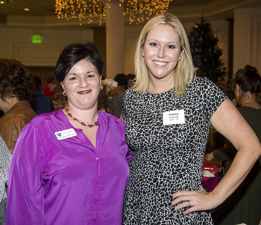 Beth Busman and Nikki Taylor