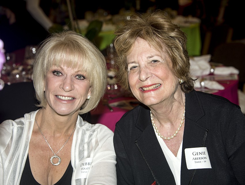 Debbie Haspel and Genie Aberson