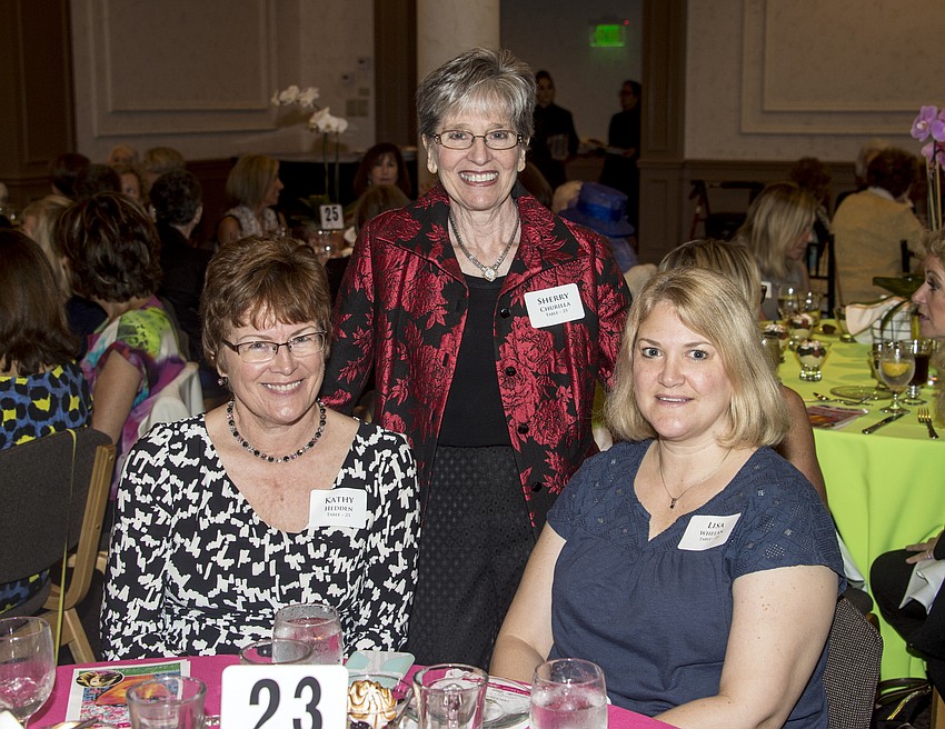 Kathy Hedden, Sheila Churilla and Linda Whelan