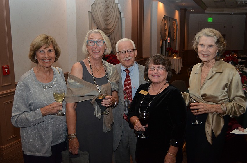 Lyn Kayser, Val Gill, John Cavanaugh and Ellen Cavanaugh and Kay Curtis.