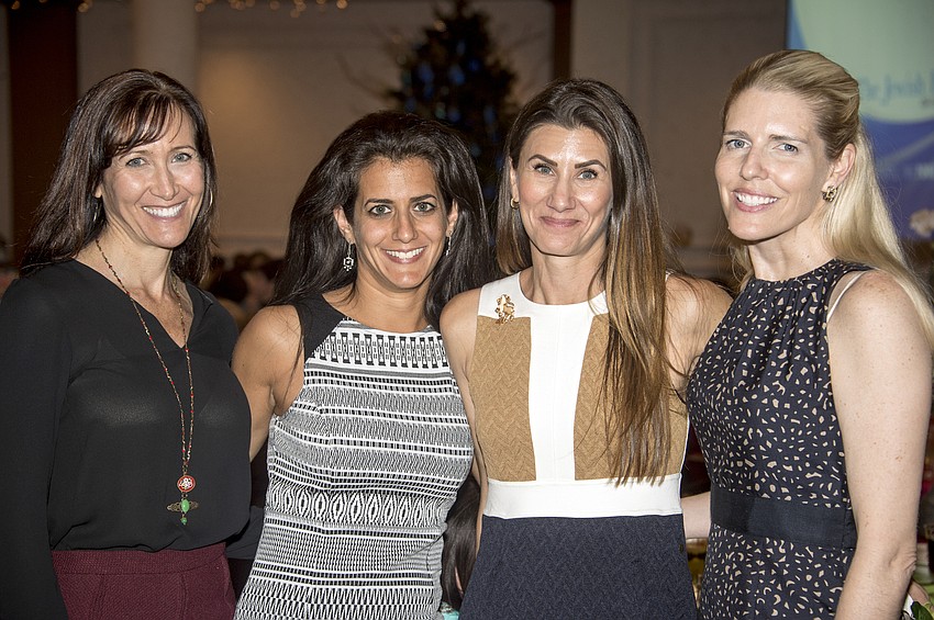 Stacy Hanan, Rachel Saltzberg, Allison Schwartz and Shelley Sarby