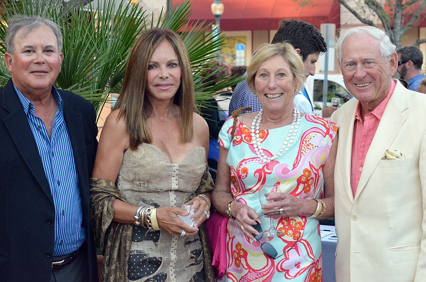 Tom and Debbie Gould with Diane Muhlfeld and Roy Glah