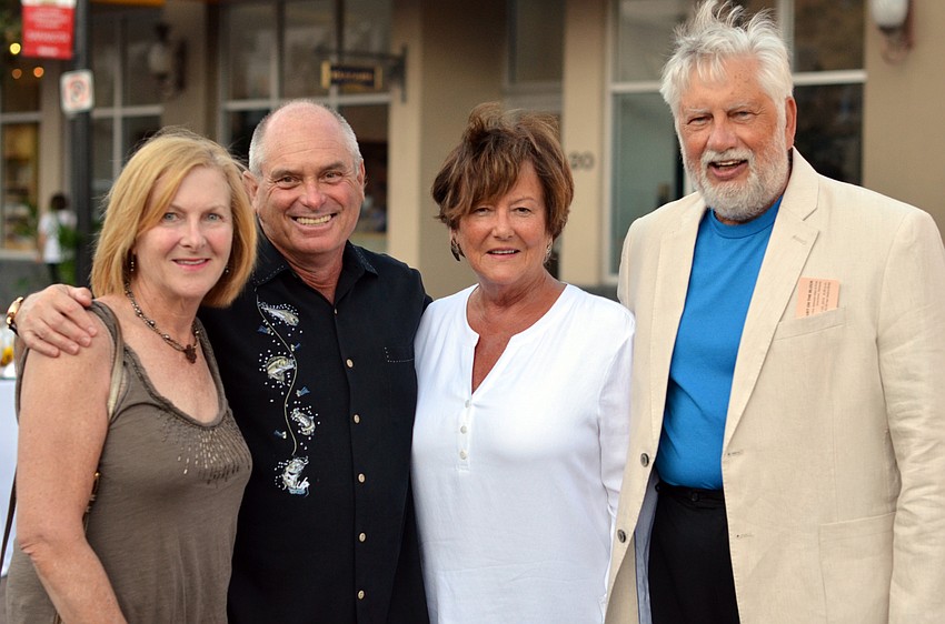 Beth and Mark Hirsch with Linda and David Menischeschi