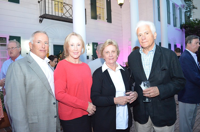 Tom and Katie Cornell with Katherine and Frank Martucci