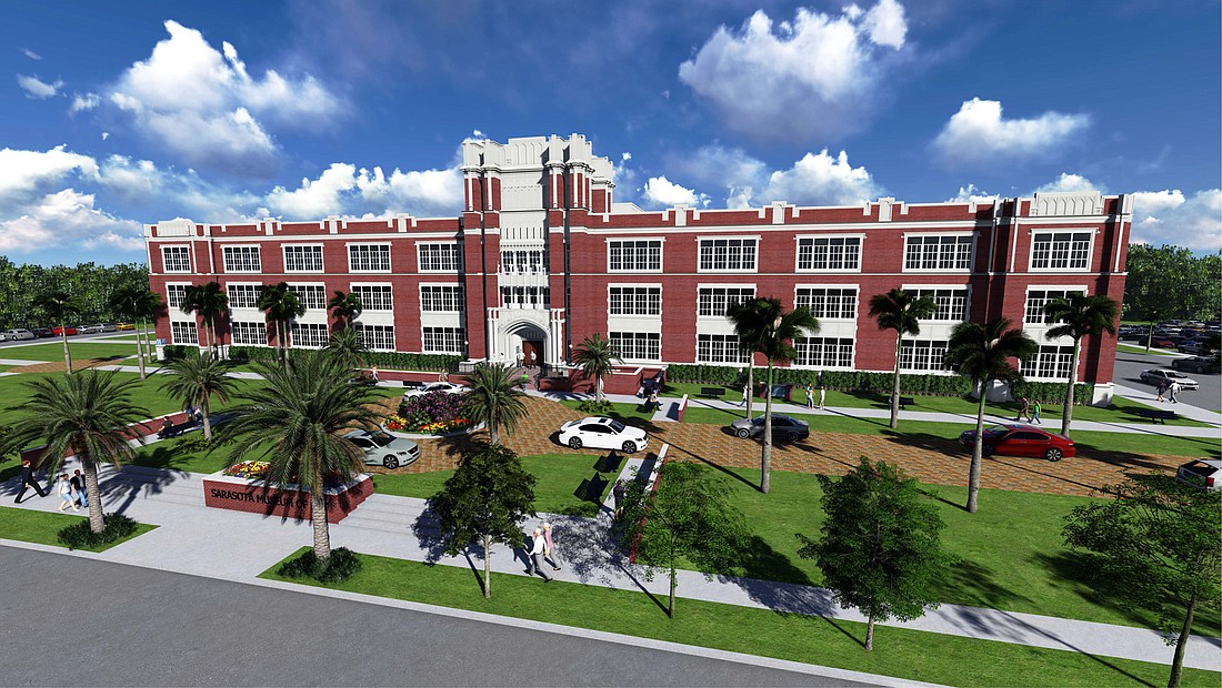 With on floor housing the future Sarasota Museum of Art (SMOA), another floor of the renovated Historic Sarasota High School will house the Lifelong Learning Academy and its growing 2,000 student body.