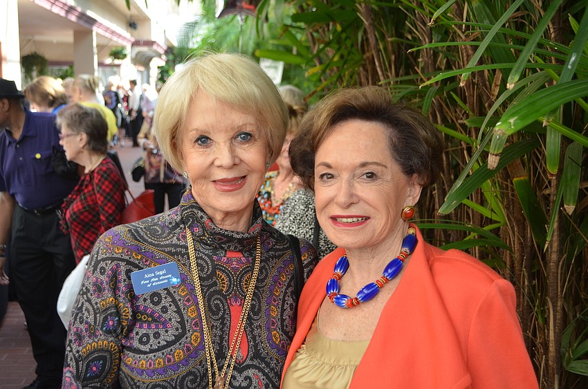 Aina Segal and Joyce Cooper