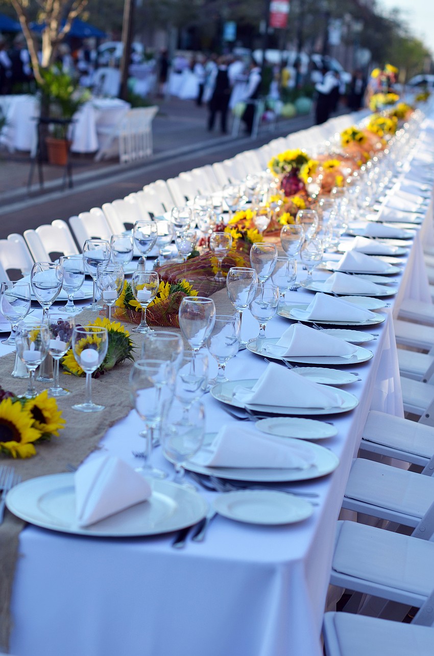 Florida Winefest and Auction hosted its Banquet on the Block on Friday, March 20, on Lemon Avenue.