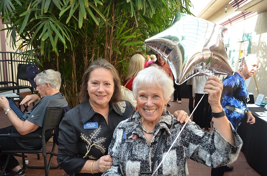 Susan Andrae and Marjorie Sayer