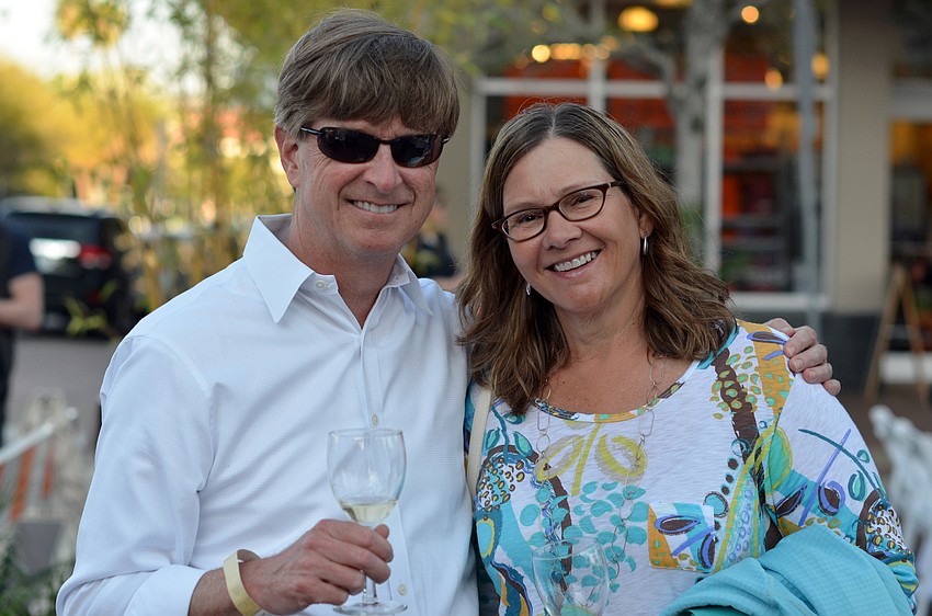 Tom Sprague and Laurie Anderson