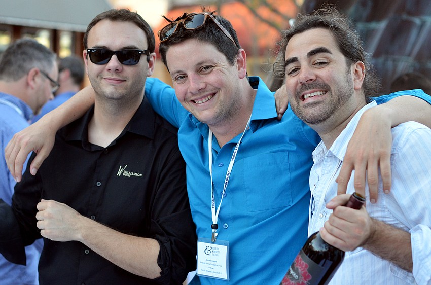 Sam Williamson, Dominic Foppoli and Liam McCormick