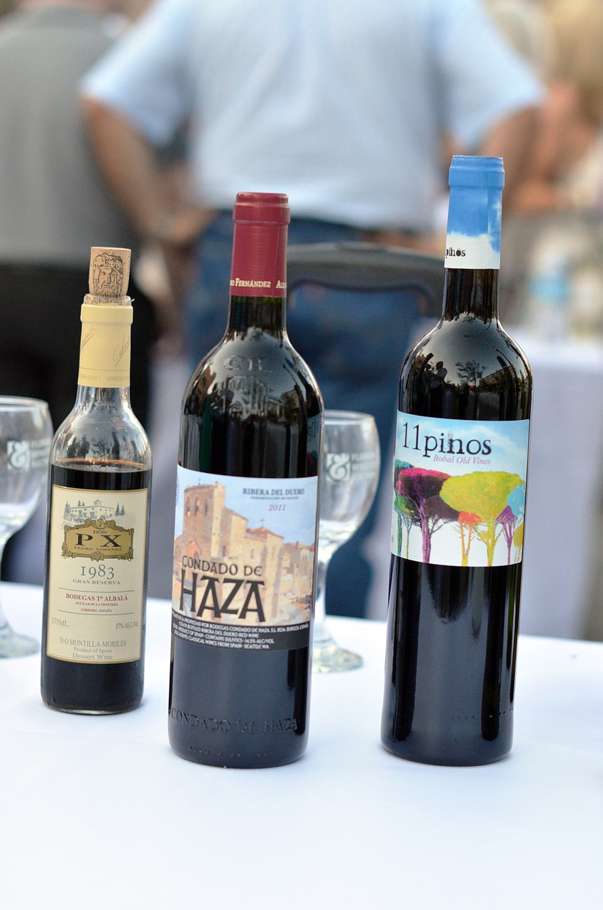 Guests enjoyed a variety of wine samples at the Florida Winefest and Auction Banquet on the Block event.