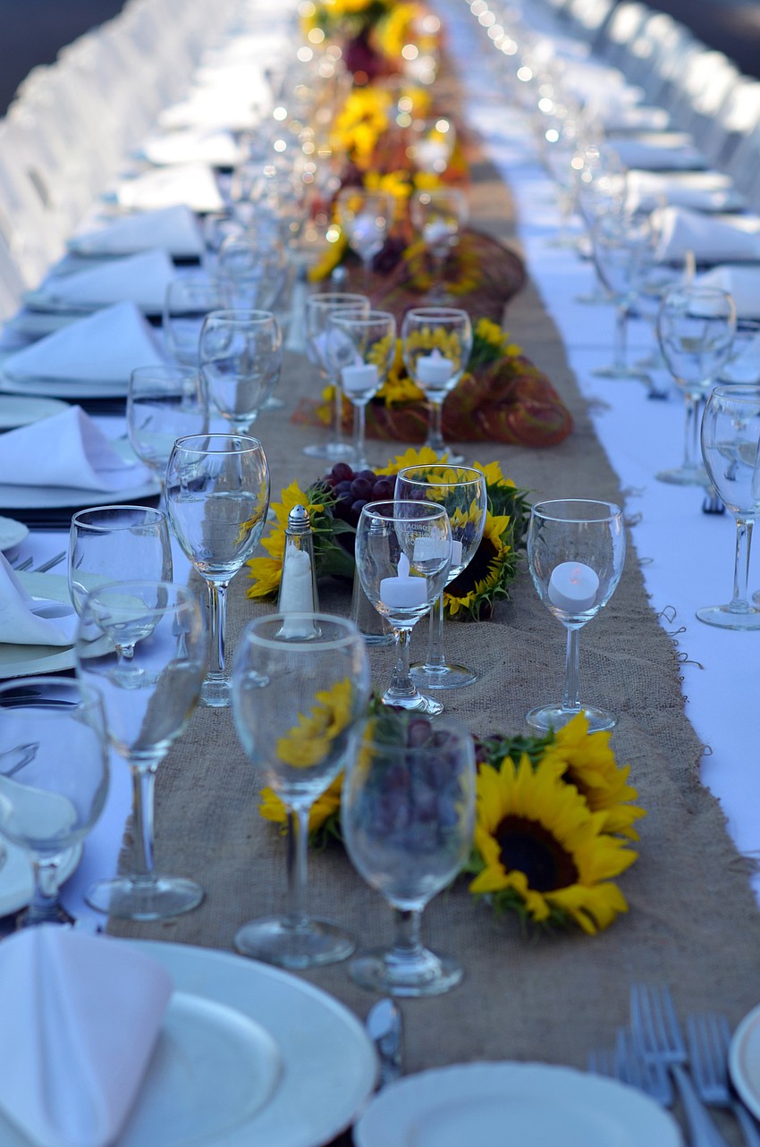 Florida Winefest and Auction hosted its Banquet on the Block on Friday, March 20, on Lemon Avenue.