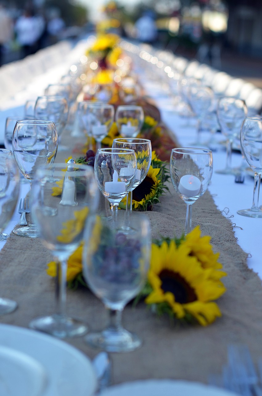 Florida Winefest and Auction hosted its Banquet on the Block on Friday, March 20, on Lemon Avenue.