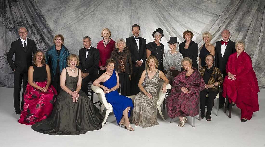 Herb BoothThe chairpersons of the JFCS Galas from 2006 to 2015: From left, front row: Lisa Seidensticker, Judy Cahn, Marie Monsky, Jill Levine, Molly Schechter, Sally Yanowitz.  Back row: Steve Miles, Kathy Killion, Steve Seidensticker, Barbara Lupoff, G
