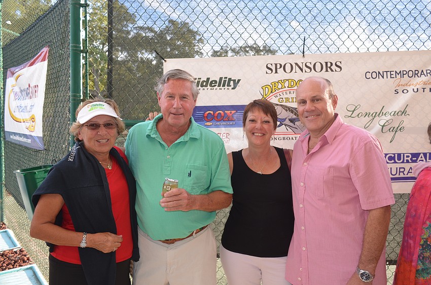 Chantal Diem, Andy Sawyer and Heather and Aldan Whitfield
