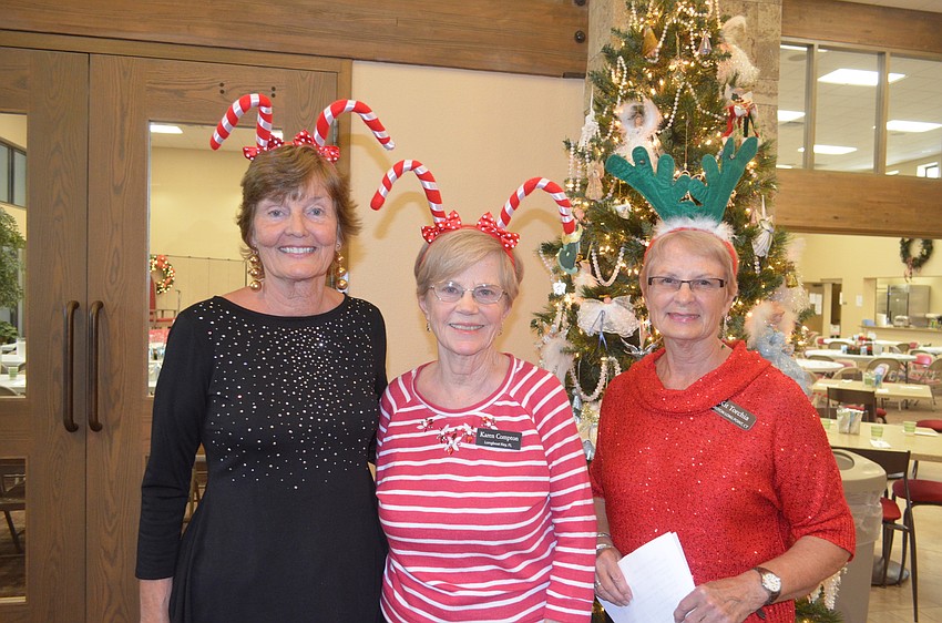 Event chairwomen Beverly Sutton, Karen Compton and Kit Torchia