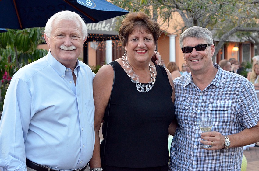 Jim and Barbara Shirley with Chef Paul Mattison