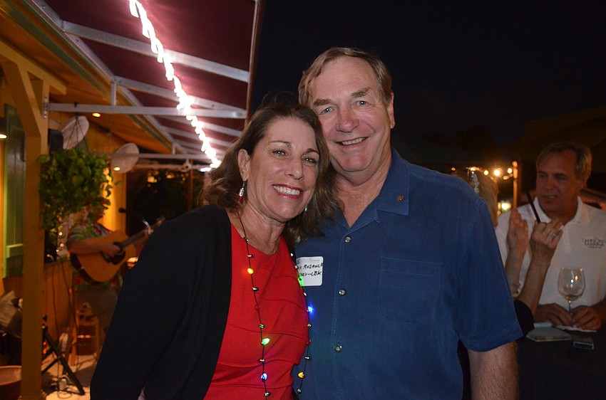 Nancy and Jack Rozance, of the Rotary Club of Longboat Key