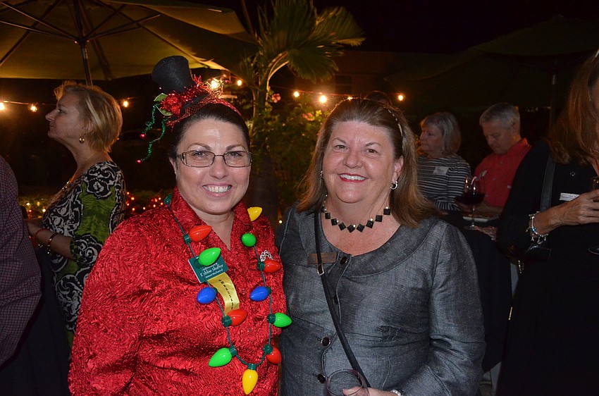 Debbie Shaffer, of Henson Mechanical, and Bonnie Weideman, of Wagner Realty