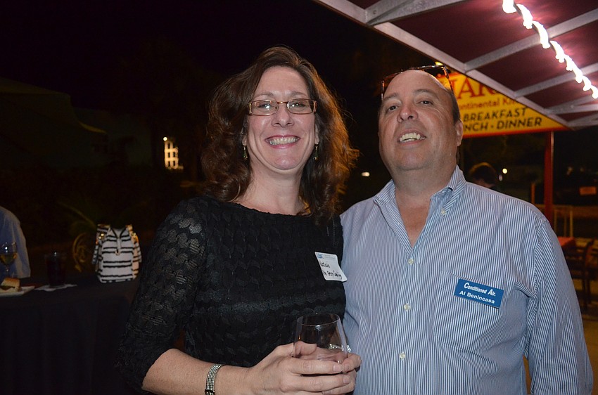 Natalie Lickfield, of One Stop Cooling, and Al Benincasa, of Conditioned Air