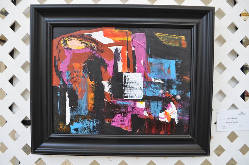 Roberta Sheffer crafted this piece, called “The Dream.”