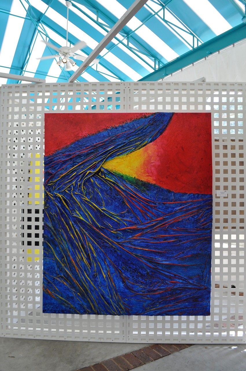 Louise Banner created “Western Wave.”