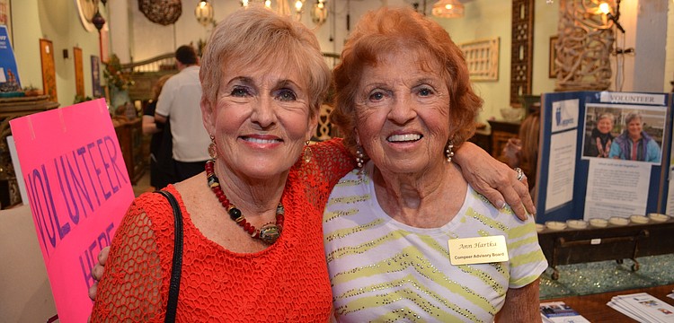 Bunny Skirboll and Ann Hartka