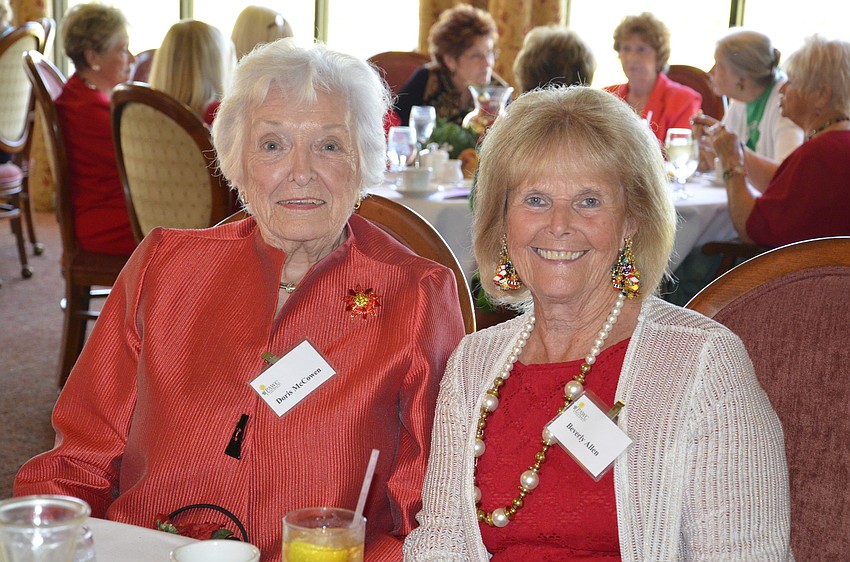 Doris McCowen and Beverly Allen