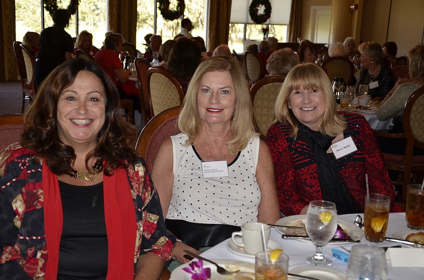 Mary Beth Rempp, Candice Frandsen and Sherry Bagley