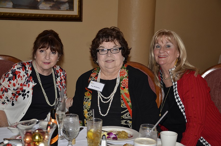 Sammy Ulbrick, Peg McKinley and Melanie Brokaw