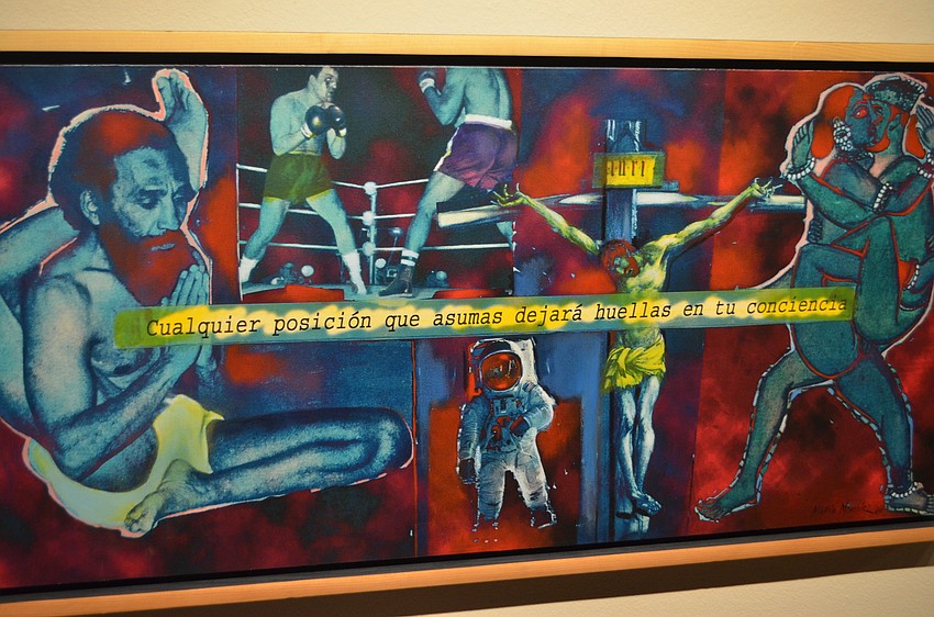 One of the many works of Cuban art featured in the closing show of the Selby Gallery.
