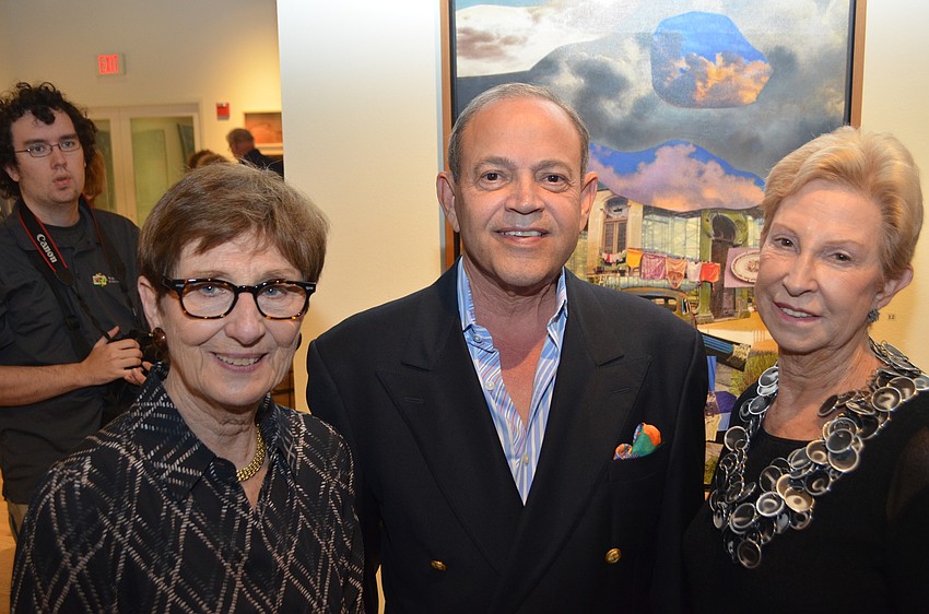 Lois Stulburg, Jorge Reynardus and Carole Camiener