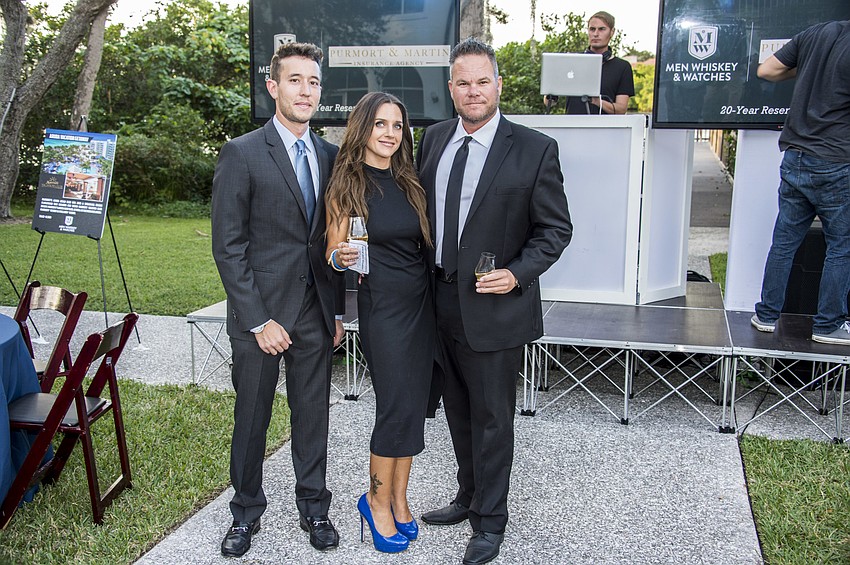 Josh Olsen, Bridget McCarthy and Jason Lozeau