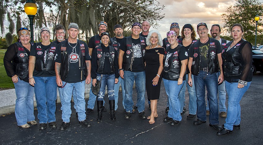 Graci McGillicuddy and the BACA's (Bikers Against Child Abuse)