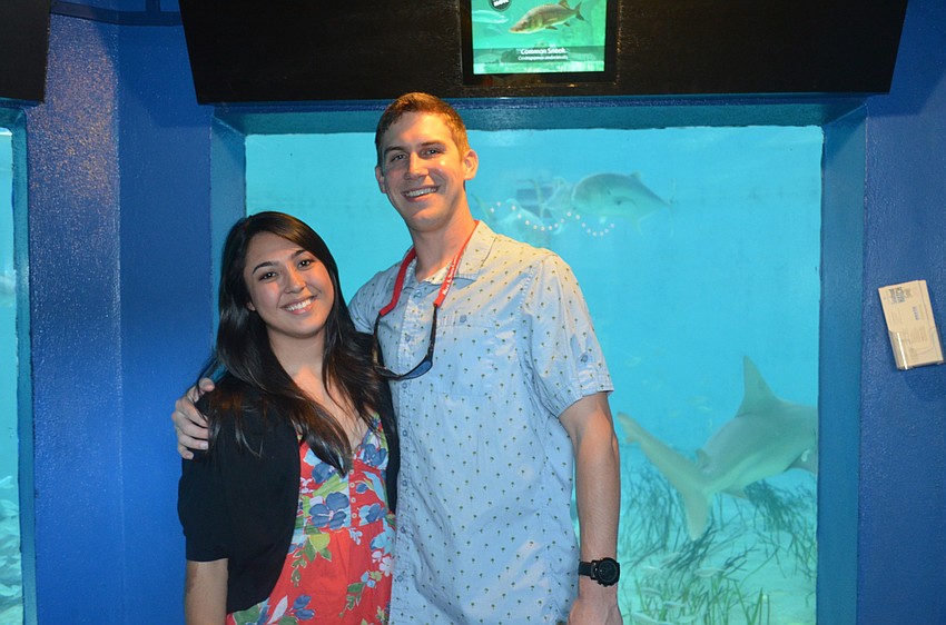 Samantha Reed and Zack Holzworth