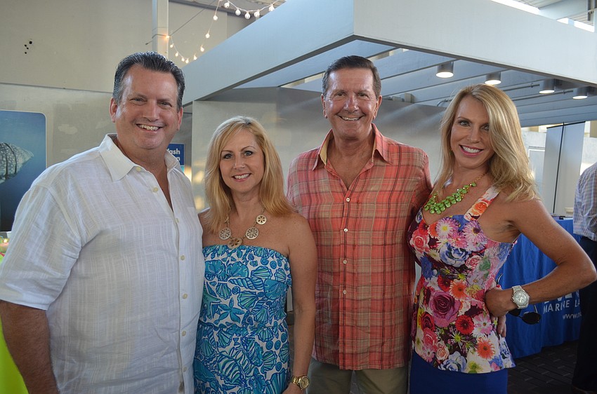 Mike and Anita Rahn, Lee Wetherington and Caroling Jensen