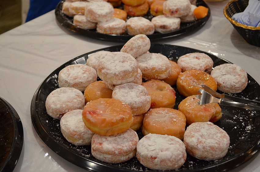 Doughnuts were dessert to celebrate the oil used in the menorah.
