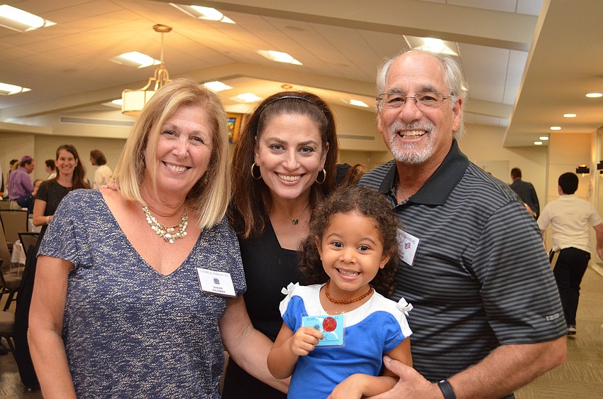 Sherri and Harold Kaufman with their daughter Tammy Jefferson and granddaughter Alexandra Jefferson.