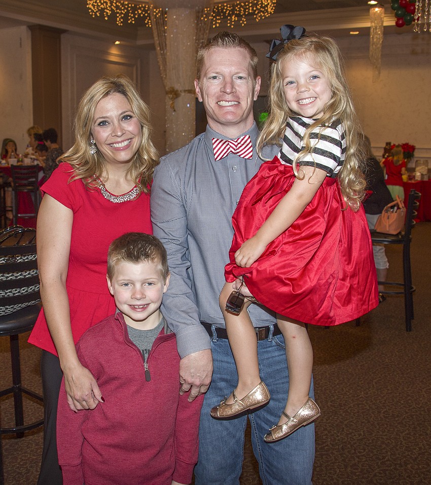 Denise and Kevin West with children Kayden and Kylie