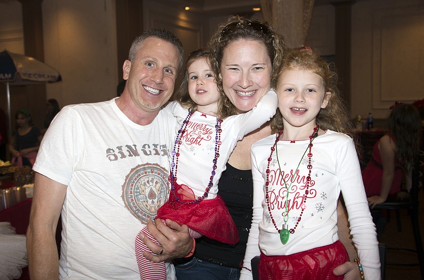 Jason and Vanessa Quintal with daughters Daisy and Daphne